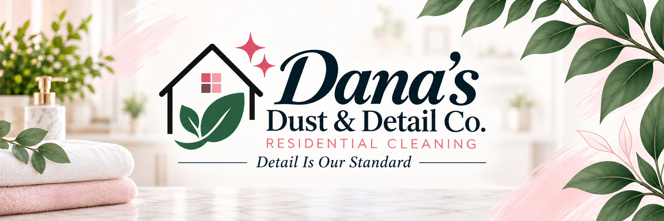 Dana's Dust & Detail Co. — Residential Cleaning — Detail Is Our Standard.